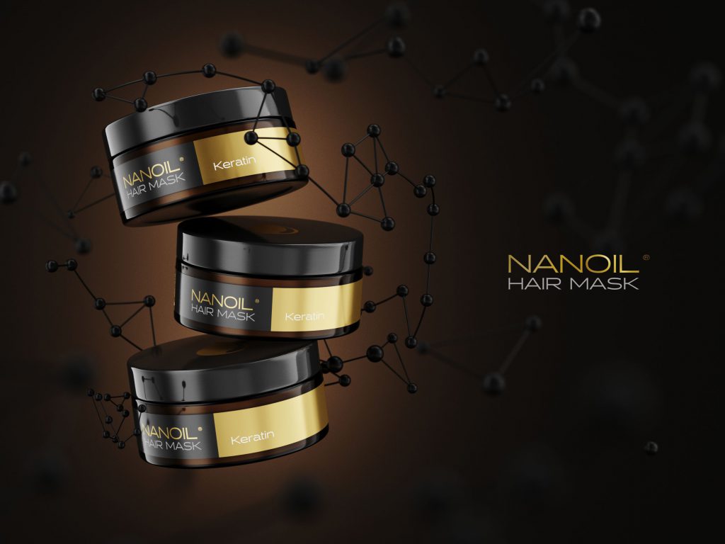 Nanoil maschera efficace con cheratina