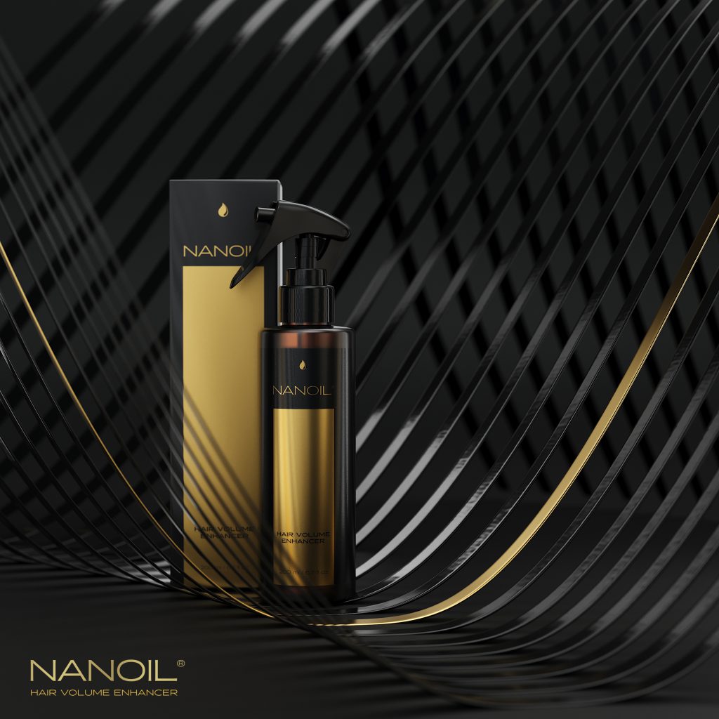 nanoil spray per capelli più voluminosi