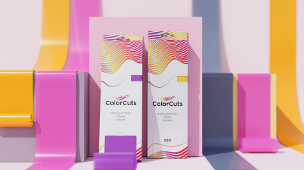 cartine in schiuma per tinta ColorCuts