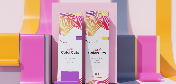 cartine in schiuma per tinta ColorCuts